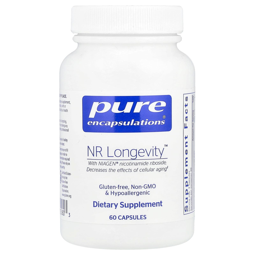 Pure Encapsulations, NR Longevity ™, 60 капсул