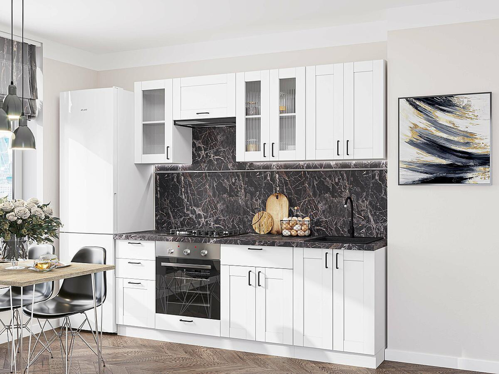 Лофт-01 White Silk