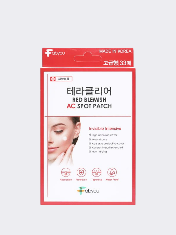 Точечные патчи против акне FABYOU Red Blemish AC Spot Patch 33 шт