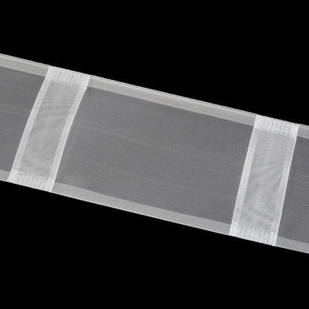 Шторная лента Oz-Is арт. 1000 MP, коэф сборки нет, цвет прозрачный (ширина 100 mm)