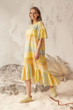 51369 Платье женское (мультиколор)