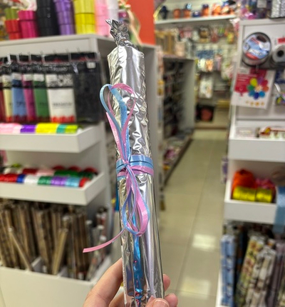 Цветной дым на определение пола Gender Party ГОЛУБОЙ boy blue 1.2" 60 секунд