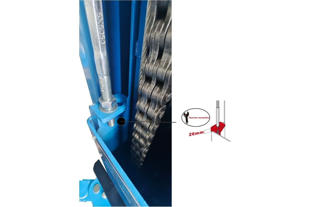 Подъемник двухстоечный GW-E4500 220 Great Wolf, 4500кг