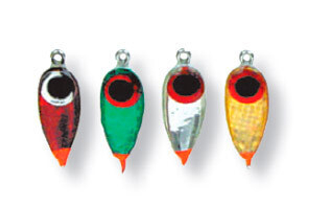 Мормышки с флексом № 4 "Капля 2Ф с ушком" 100шт