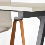 Письменный стол - IKEA TROTTEN, 160х80 см, бежевый/черный, ТРОТТЕН ИКЕА