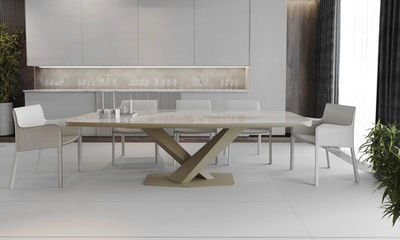 Стол обеденный Стратос III керамика в дереве