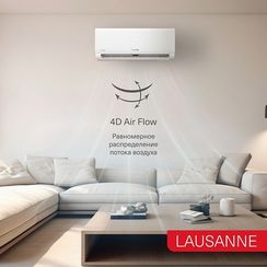 Канальный кондиционер Energolux LAUSANNE SAS18AR1-A-LT/SAU18AR1-A-LT-WS30