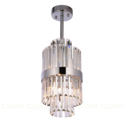 Подвесной светильник Cloyd BROTIGAN-A P4 / Ø20 см - хром (арт.10558)