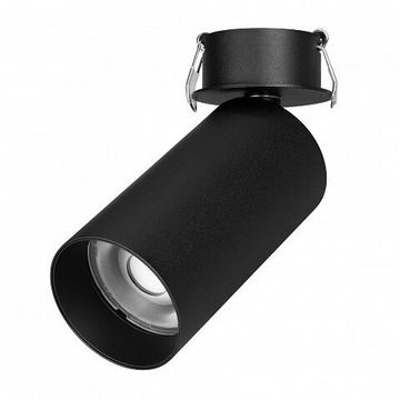 Спот 12W 4000K 049933 черный SP-GABI-BUILT-FLAP-R60-12W Day4000 (BK, 36 deg, 230V) Arlight