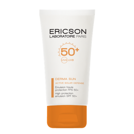 Ericson Laboratoire Солнцезащитный крем SPF50+ SPF 50+ High Protection Emulsion 50 мл. Для лица