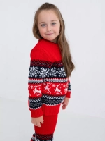 Джемпер вязаный теплый