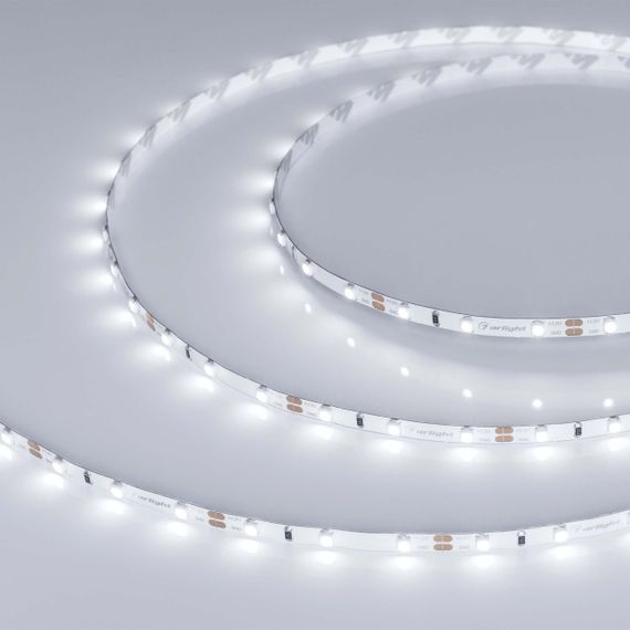Светодиодная лента Arlight 4,8W/m 60LED/m 2835SMD холодный белый 5M 028612(2)