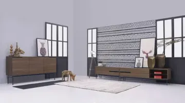 Тумба под ТВ Tara 180х55 цвет орех