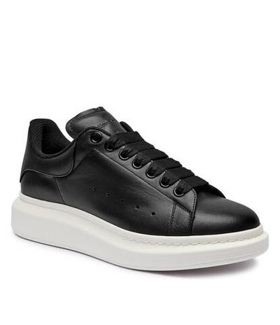 Кожаные кроссовки Alexander McQueen - черный(807880 WHABB)