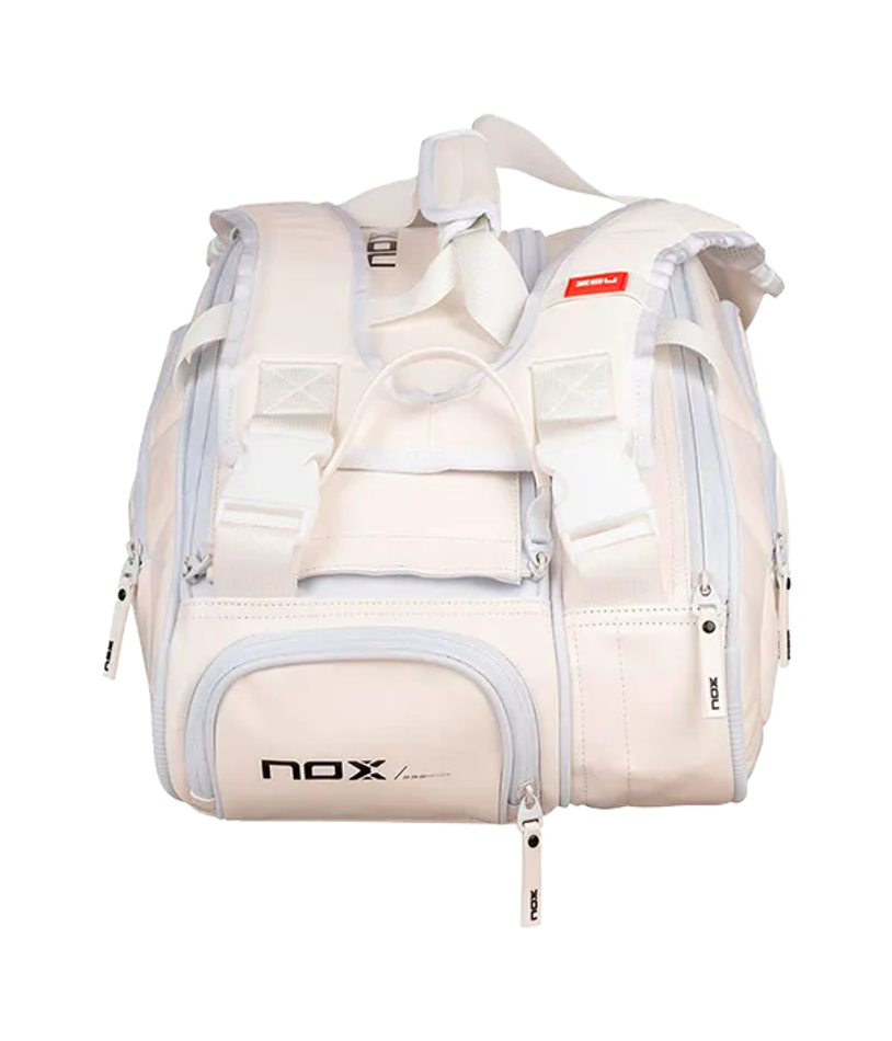 Сумка для падел NOX Pro Series Blanco 2024 термо-большая-3 ракетки