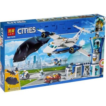 Конструктор Lari «Воздушная полиция: авиабаза» арт. 11210 (City 60210) , 559 деталей