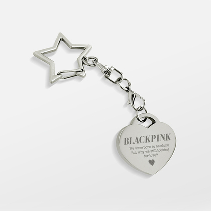 Брелок-сердечко BLACKPINK