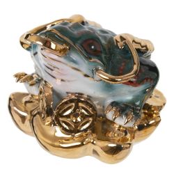 GAEM Фигурка декоративная "Денежная лягушка", L5 W6 H5,5 см