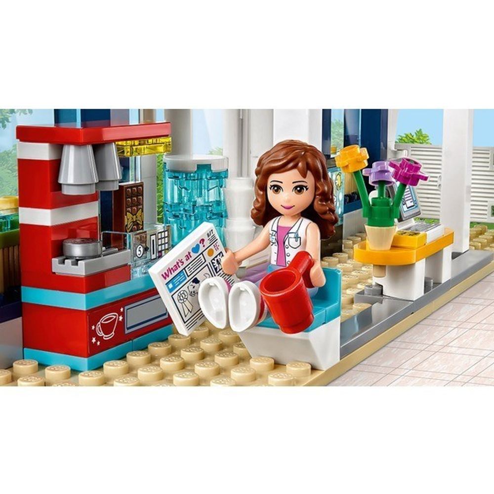 LEGO Friends: Клиника Хартлейк-сити 41318 — Heartlake Hospital — Лего Френдз Друзья Подружки