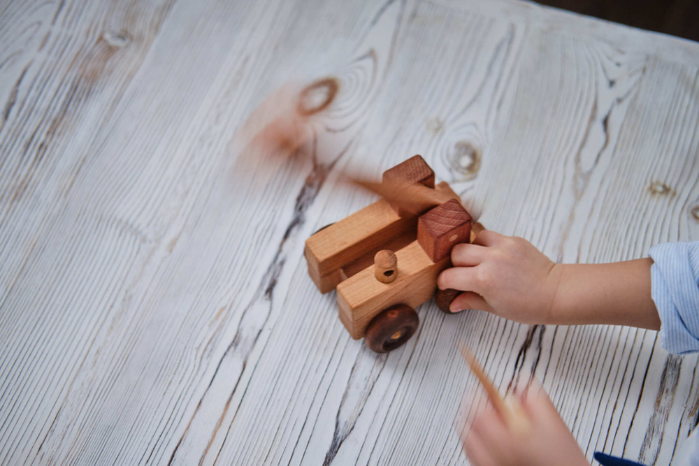 Машинка - катапульта Леснушки