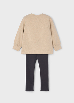 толстовка с леггинсами