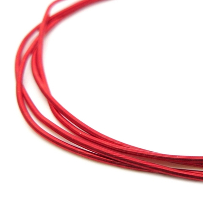 Канитель мягкая, гладкая, KAN/MK, 1,3 мм, матовая, темный кармин