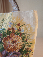 Гобеленовая сумка Букет (39х39х12)