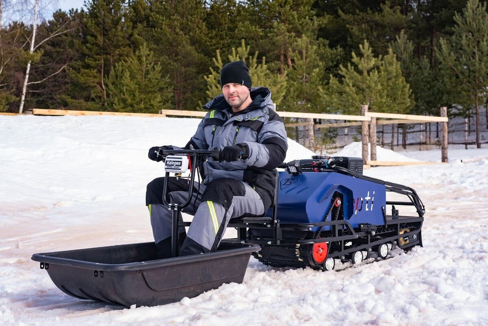 Мотобуксировщик БУРЛАК-М Опти-3 15 л.с.