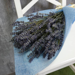 Лаванда в голубом льне