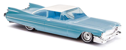 Автомобиль Cadillac Eldorado, пастельно-синий (H0, 1:87)