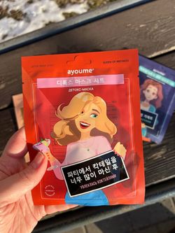 Тканевая маска для лица антиоксидантная "Увлеклась коктейлями" AYOUME Queen of mistakes Detox Mask Sheet 23ml