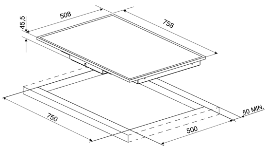 Электрическая варочная панель Smeg SE2772CX2