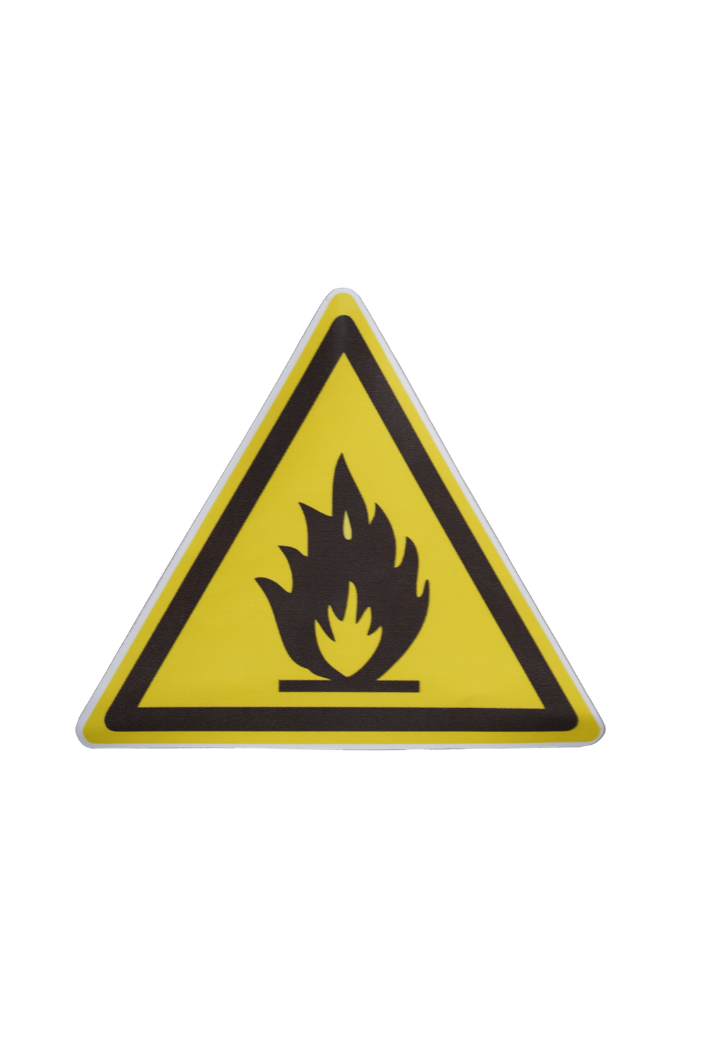 САМОКЛЕЙКА ЗНАК ПОЖАРООПАСНО ЛЕГКОВОСПЛ.ВЕЩЕСТВА 157ММх135ММ