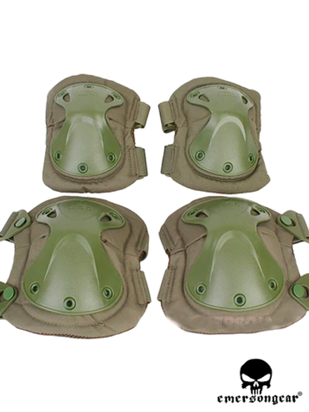 Комплект наколенников и налокотников EmersonGear Tactical-Takpad (EM7053). Олива