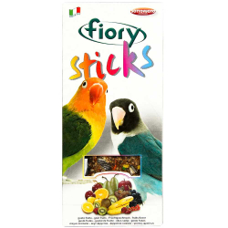 Fiory Sticks 2х60 г - палочки для средних попугаев с фруктами