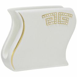 Lenardi 108-091 Салфетница в под.уп.GIVENCHI GOLD (х36) Фарфор