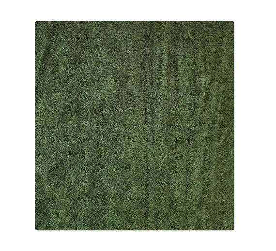 Трехместный компрессионный диван 4626, 290 см, темно-зеленый велюр (без пуфа)