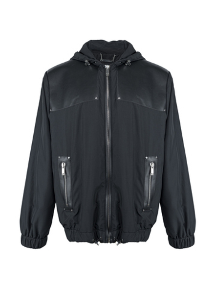 LES HOMMES куртка - черный