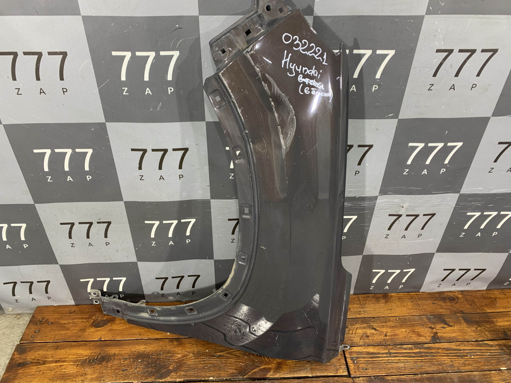 Крыло переднее левое Hyundai Santa Fe 4 (TM) 18-23 Б/У Оригинал 66310S1000