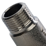 Угольник STOUT никелированный 3/8" ВР/НР