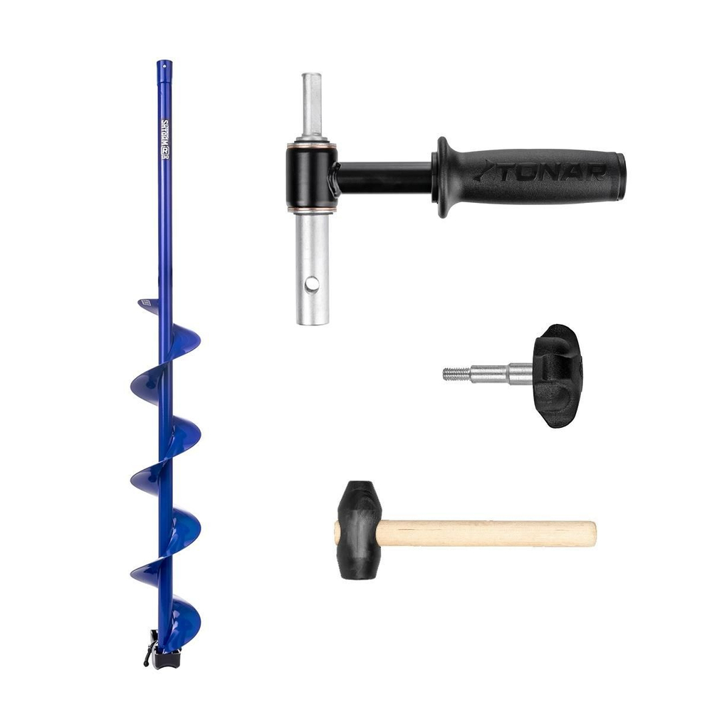 Шнек для ELECTROSHTORM 130R +адаптер АШ20ПС +молоточек