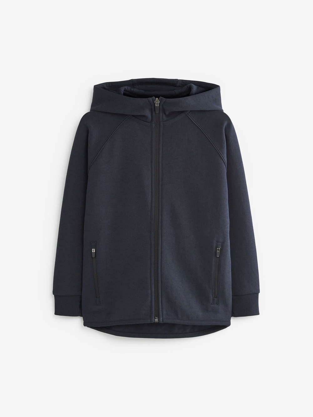 Толстовка с капюшоном на молнии для мальчика Next D61-708, Темно-синий