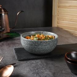 Салатник 560 мл d 14,5 см h6,6 см глазурь Glossy Stone Untouched Taiga P.L. Proff Cuisine [1]