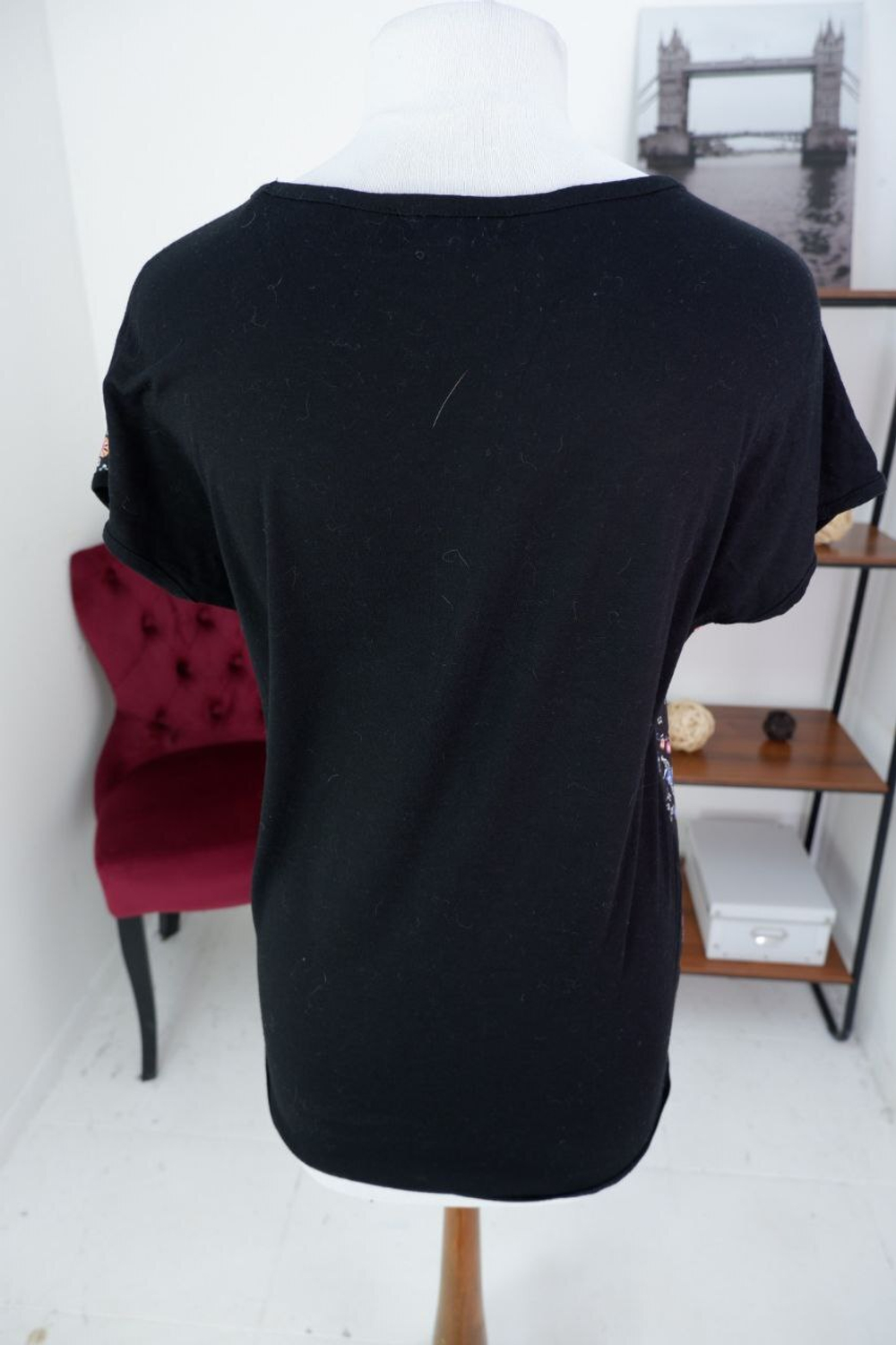 Футболка F&F с вискозой необычная 46 размер