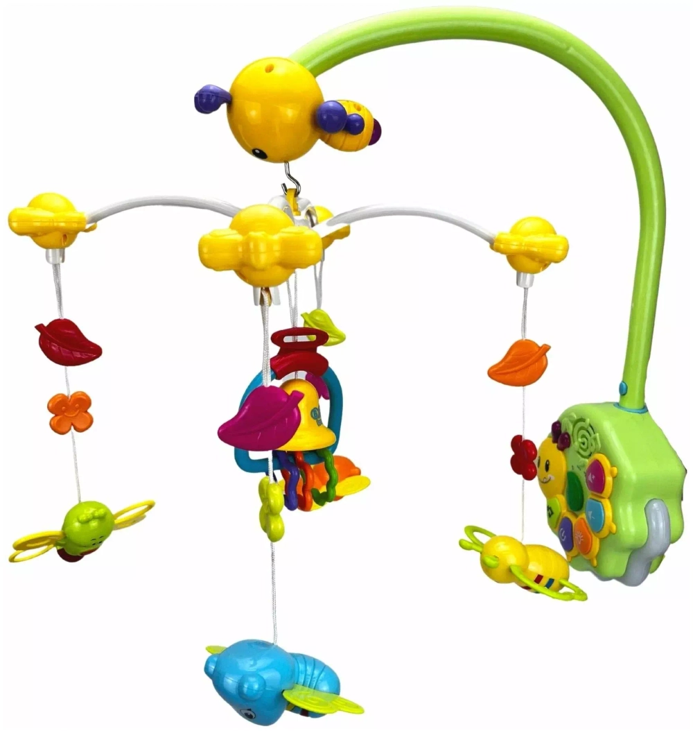 880923/OBL/Карусель - мобиль на кроватку на батарейках в коробке 41,5*7,5*30,5/81