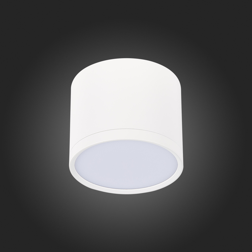 ST113.532.09 Светильник потолочный Белый LED 1*9W 3000K 702Lm Ra&gt;90 120° IP20 D88xH75 170-240V Накладные светильники