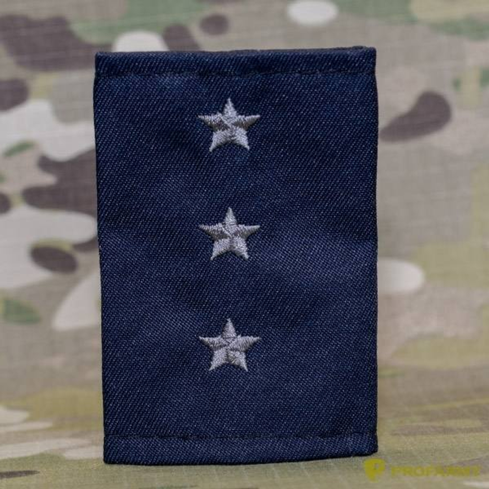 Фальшпогоны черные вышитые серые звезды ст. прапорщик