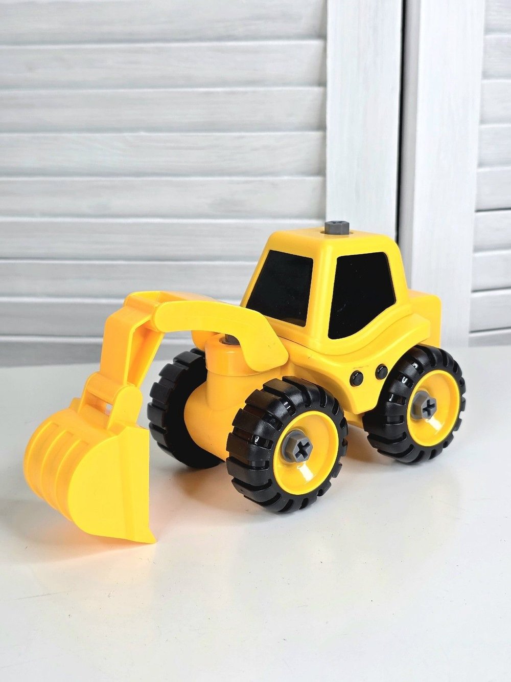 Конструктор с отверткой "Набор машинок из серии Спецтехника" (200508922)