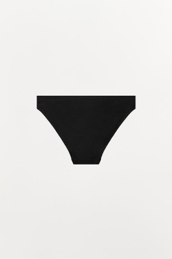 ZARA БЕСШОВНЫЕ ТРУСЫ, ЧЕРНЫЙ