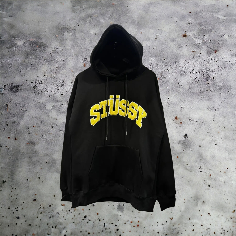 Худи Stussy #8 • Чёрный